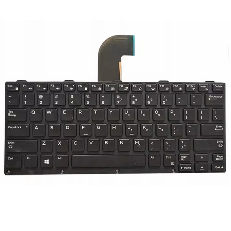 Eua Novo Teclado para Dell Latitude 12 14 E7204 7404 5404 7204 Backlight Cn0186tv - Imagem 3