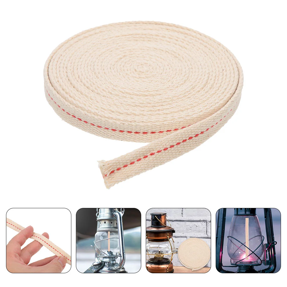 

1 рулон керосиновой лампы фитиль хлопчатобумажный фонарь фитиль заменяемые керосиновые лампы аксессуары