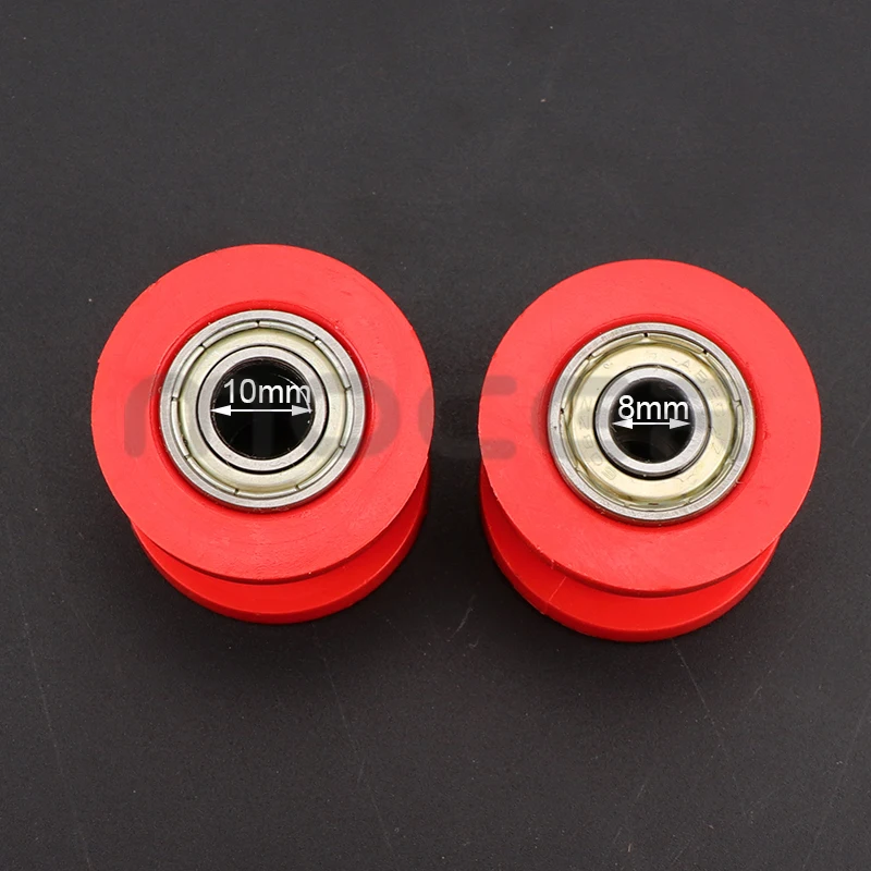 Rullo Scorri Catena Per Pitbike In Gomma - Foto 2