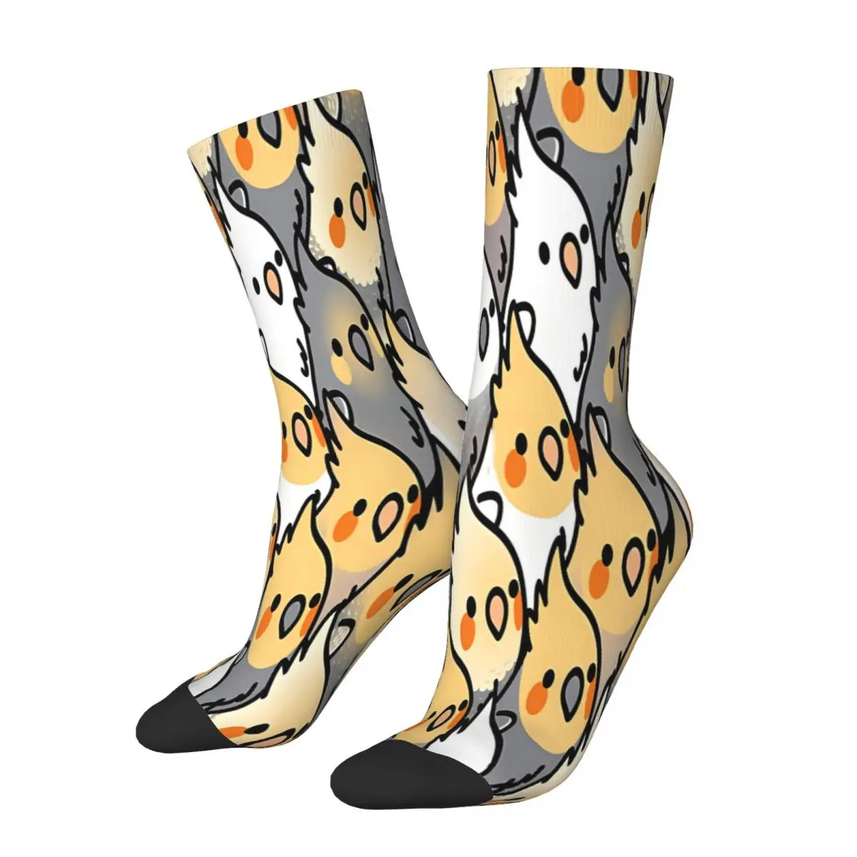 

Chubby Cockatiel Party Animal Socks Male Mens Women Autumn Stockings Hip Hop