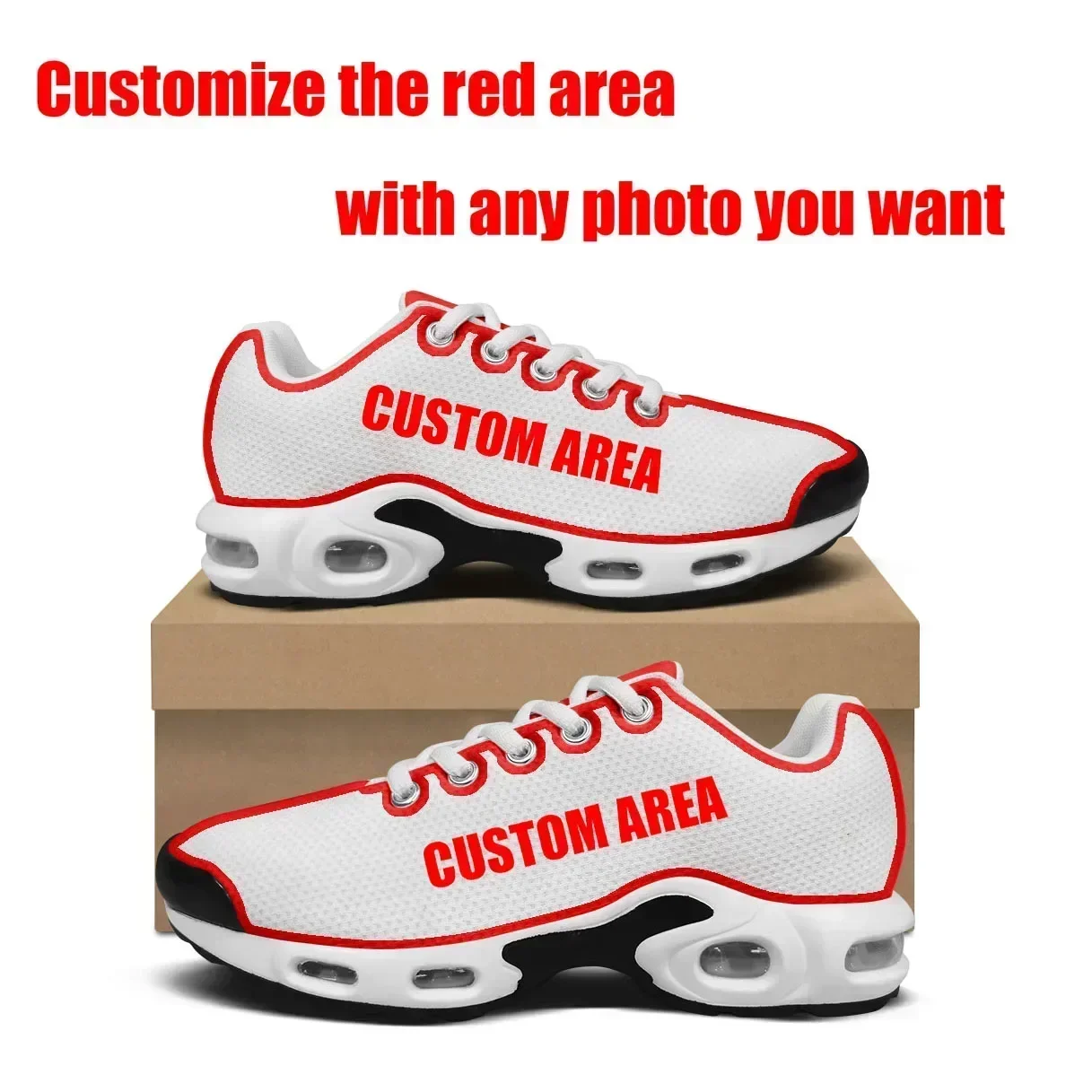 Yu-Gi-Oh Seto Kaiba Dragon Air Cushion Sports Sneakers Anime Shoes Men Women Teenager High Quality Footwear Custom Mesh Sneaker 3