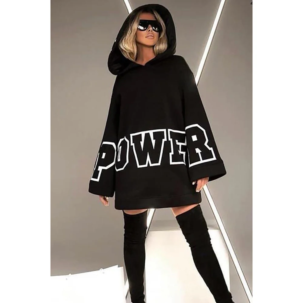 Женское трикотажное платье-свитшот