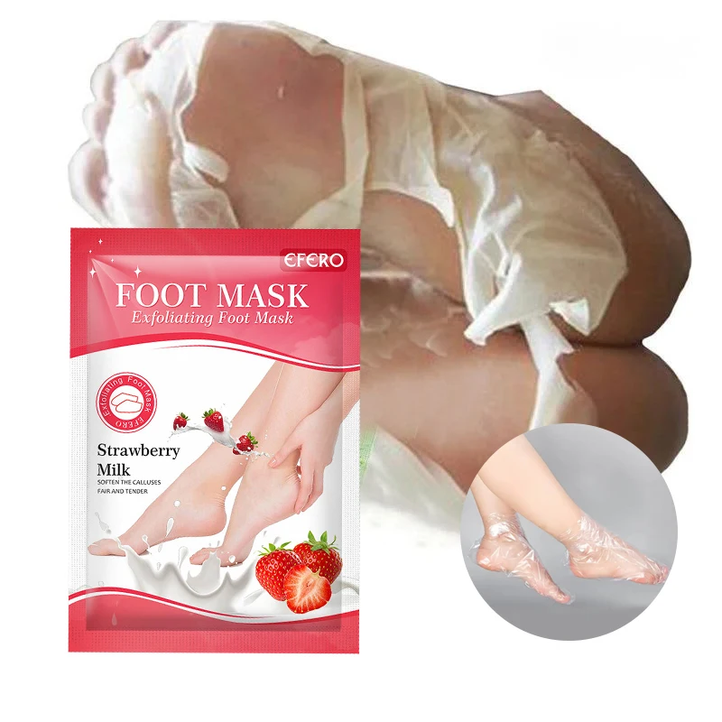 

Foot Mask Exfoliating Spa Pedicure Socks Heel Peeling Dead Skin Remover Anti Drying Cracking Care Feet Moisturizing Mask
