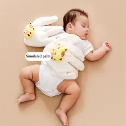 1 2 3 Years Baby Soft Soothing Hand Pillow Anti-scare Pressure Startles Rice Bag Simulation Mother's Palm Soothing Infant Sleep