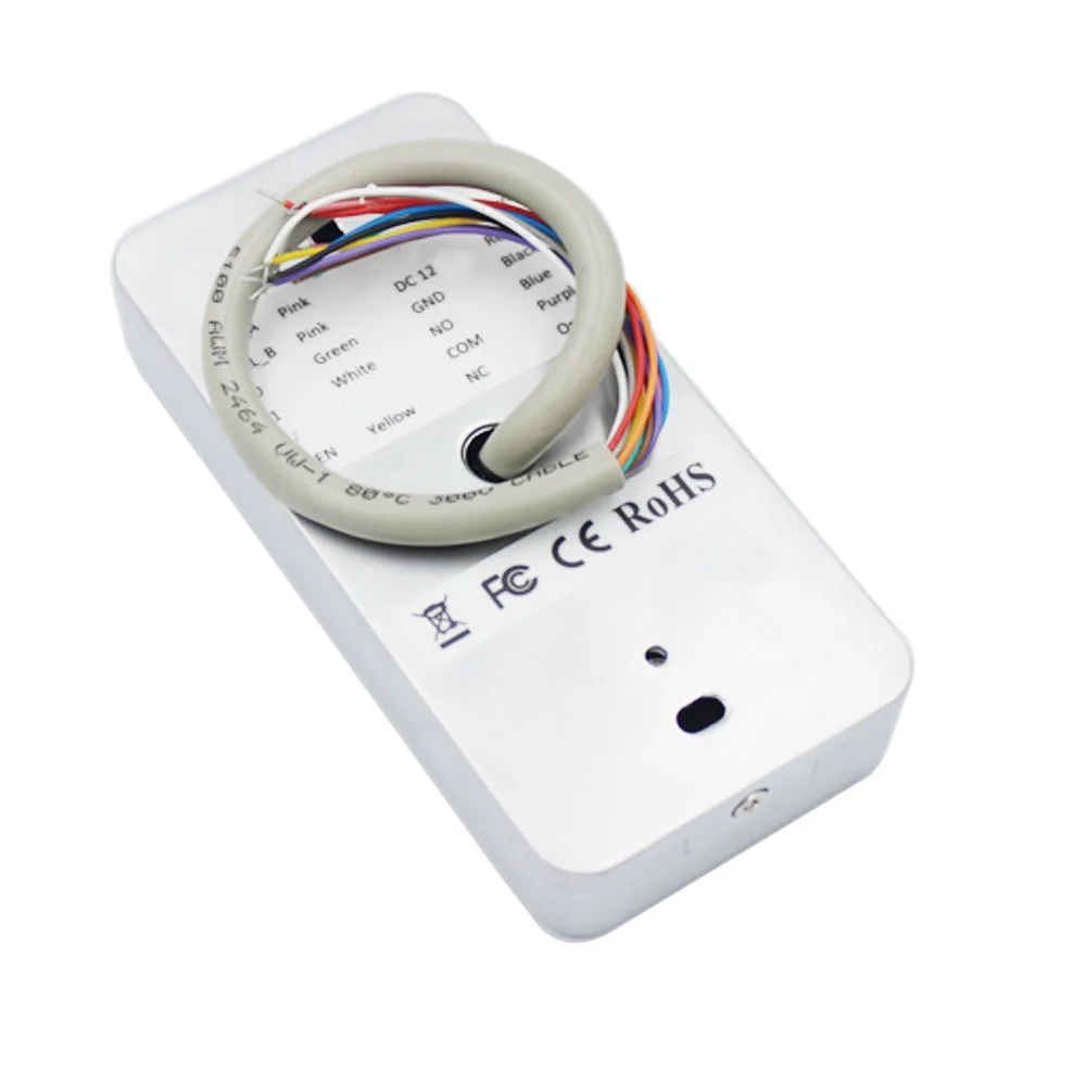 2000 Users Door Access Control Metal Keypad Outdoor Waterproof for RFID IC Access Control System With Proximity Tag Card Option