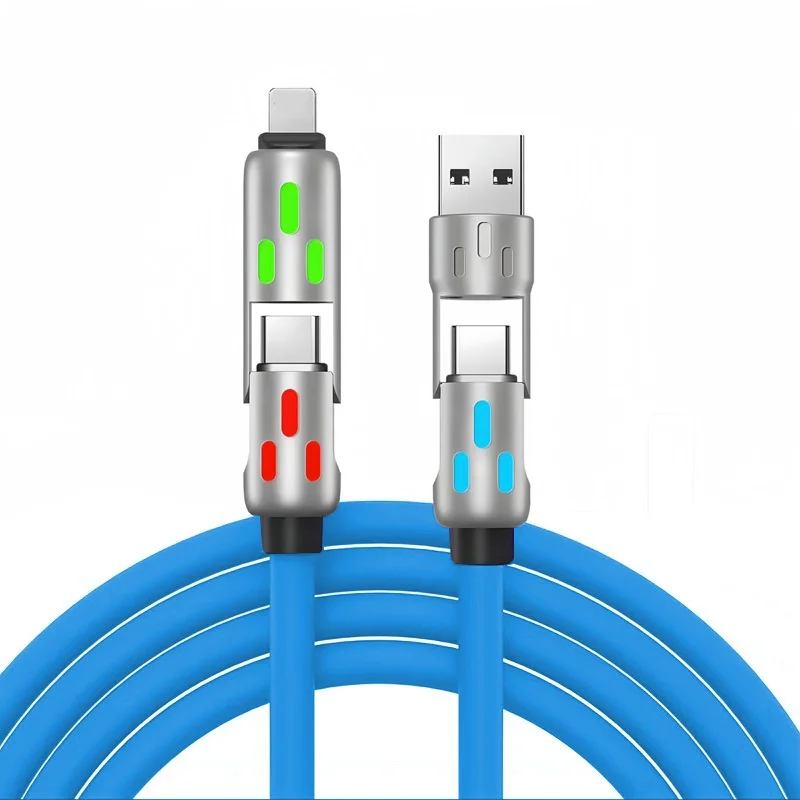 ตัวเลือกสินค้า สายชาร์จ USB-C PD 240W 4 ฟังก์ชัน