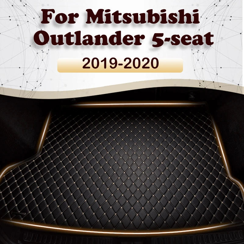 

Car Trunk Mat For Mitsubishi Outlander 5-Seat 2019 2020 Custom Car Accessories Auto Interior Decoration