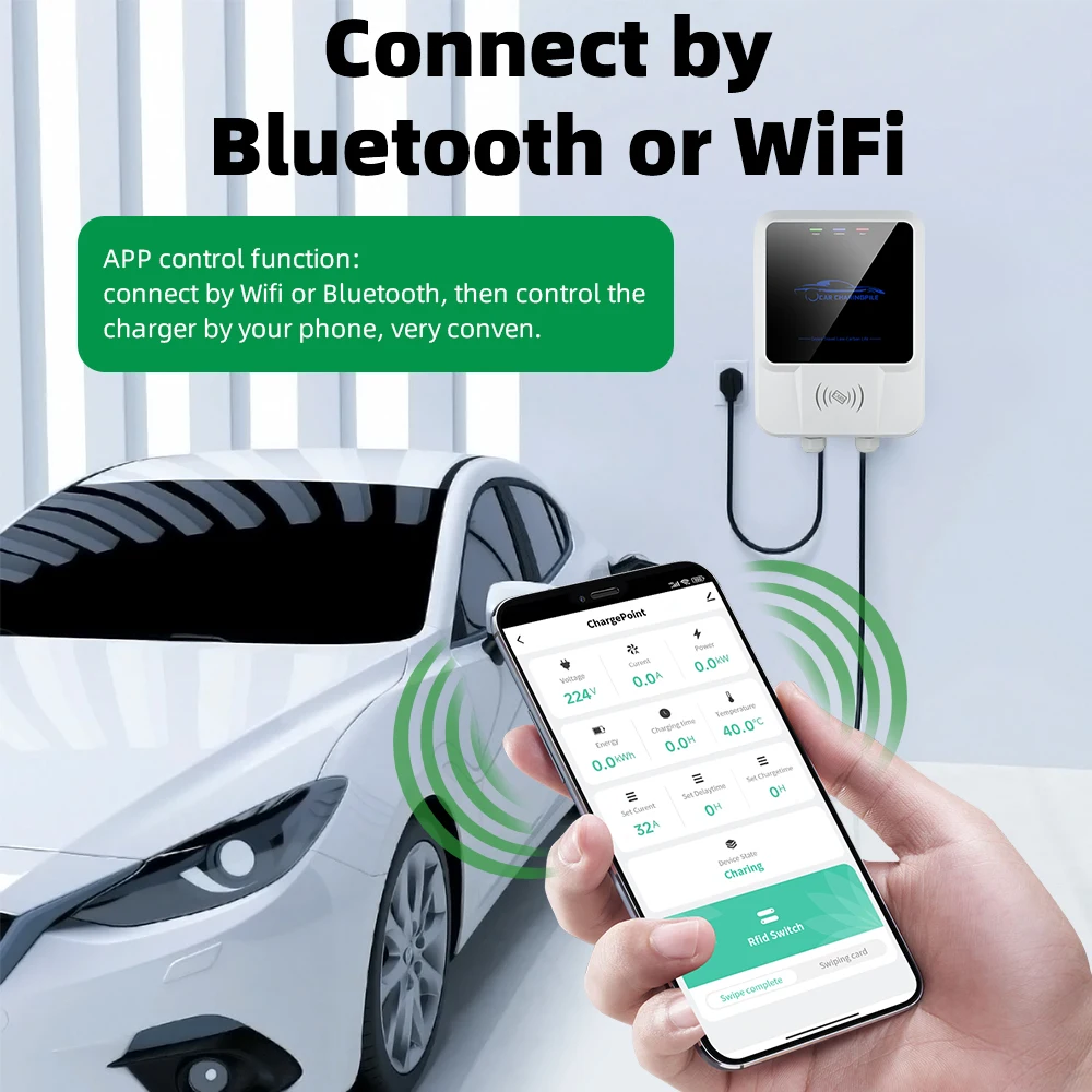 Wifi ev charger online