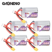 GAONENG GNB 4S 15.2V 1550mAh 60C/120C Lipo Battery for RC FPV Drone Quadcopter Helicopter RC Car Boat Model Parts Hobby 1