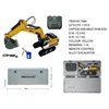 Huina 1599/599 All Alloy Engineering Vehicle 24 Channel Remote Control Electric Multifunctional Excavator Outdoor Simulation Toy 4