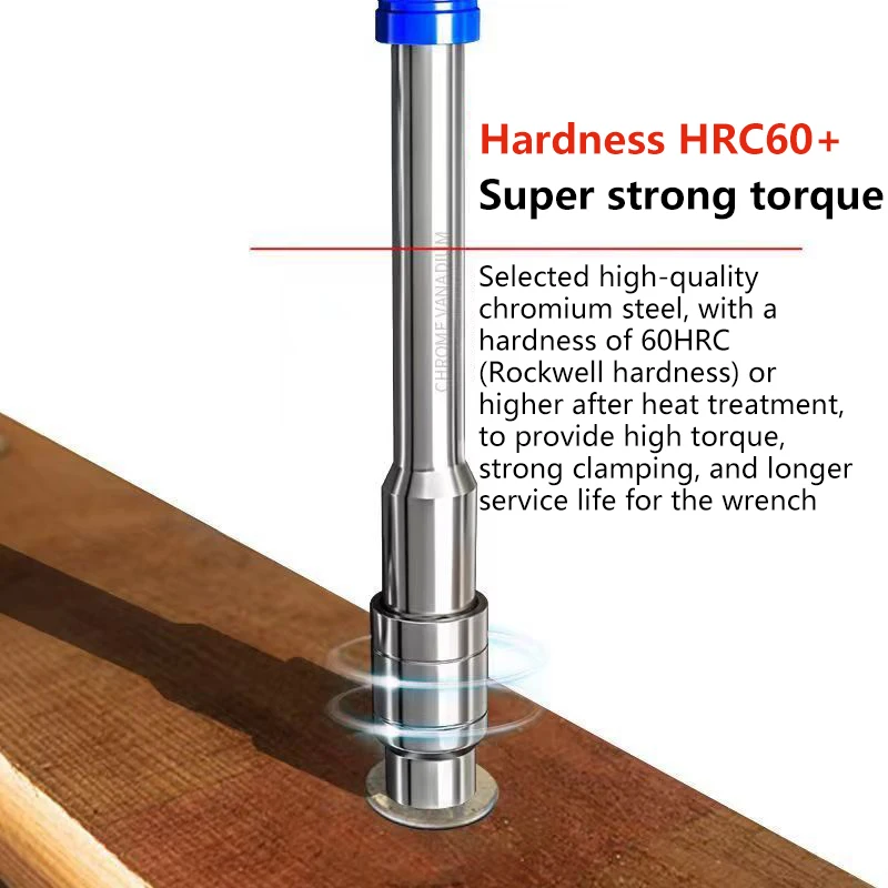 1pc Multifunctional T-Handle Socket Wrench Set Interchangeable Sockets Lever Bar Easy-to-Use Hand Tool for Home Car Repair