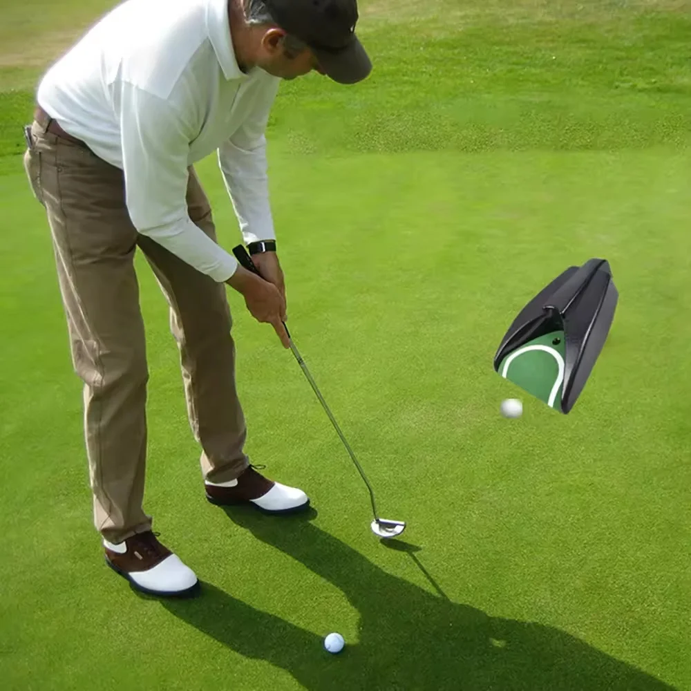 Description Picture 3 of itemGolf Training Ball Return Machine Automatic Putting Cup Practice Golf Aids Supplies Office Indoor Outdoor Golf Accessories