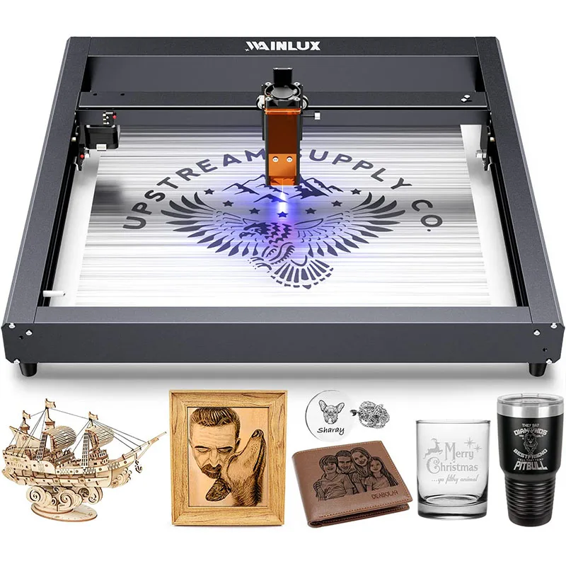 WAINLUX Laser Engraver Woodworking Laser Cutting Engraving Machine 80W