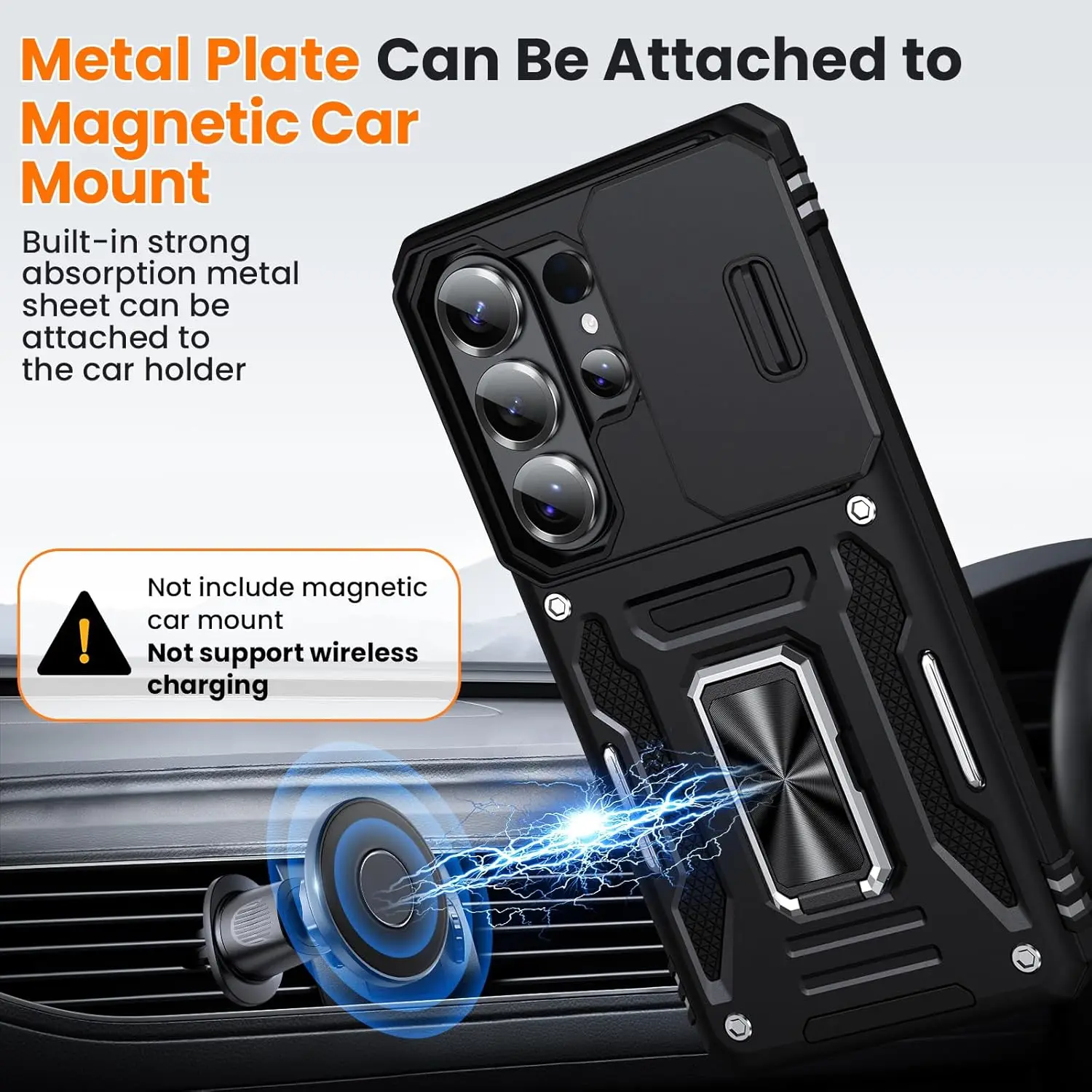 Rugged Shockproof Slide Camera Case – Military Grade Full-Body Protection