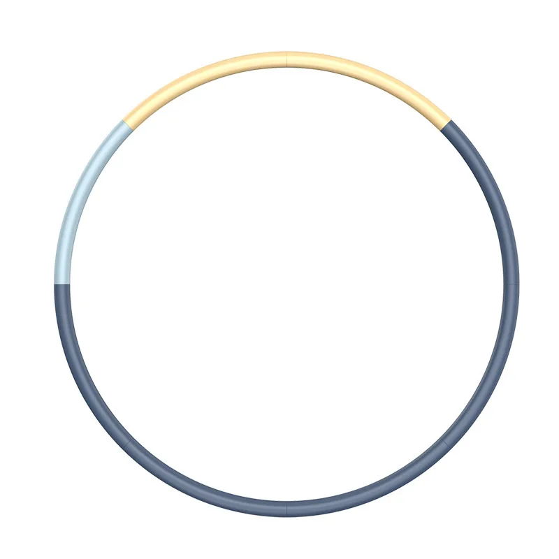 Fitness Exercise Hoop Removable 8 Section Foam Hoop Gym Fitness Thin Waist Indoor fitness hoop
