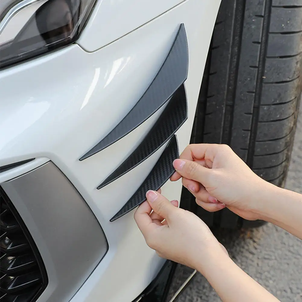 

Easy Installation Bumper Strip Universal Auto Anti-scratch Bumper Protector Trim Extended Style Black Car Bumper for Protection