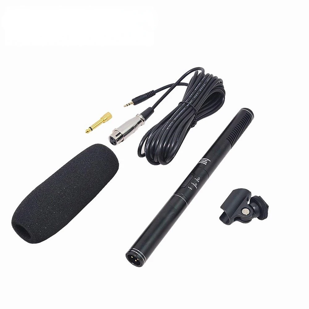 Hot Selling Hand Held Interview Reporter Mic Microphone For Camera