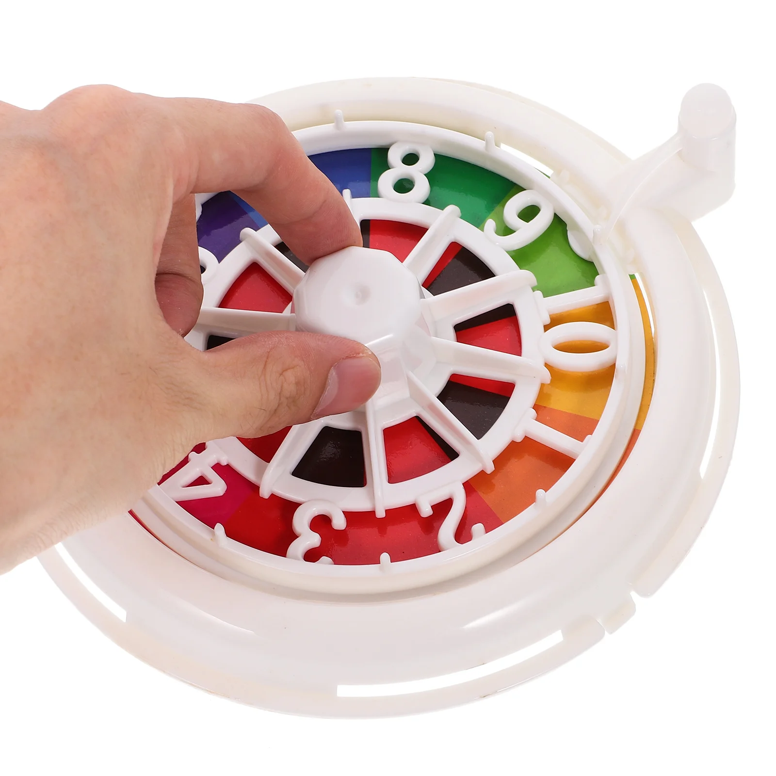 Game Turntable Poker Rotating Wheel Supply Props Festival Plastic Chip Rake Household