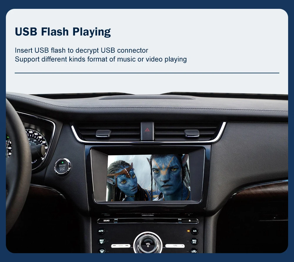 Kabelloses CarPlay für Ford Flex Taurus Sync 2 Android Auto Interface Mirror Link AirPlay Car Play Funktionen Zubehör Interieur – Detail 12