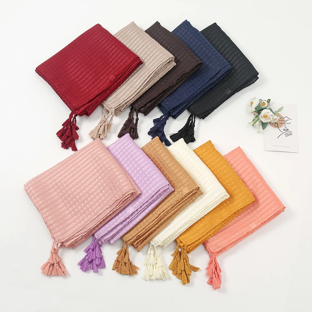 Рисунок 4 - Женский модный шарф с кисточками