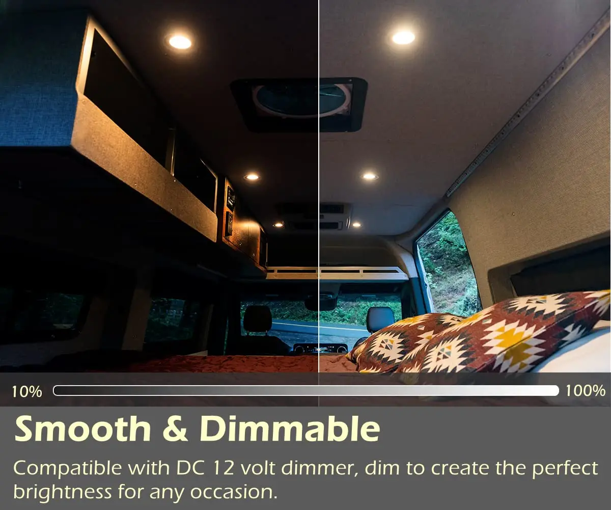 LED 미니 원형 LED 다운 라이트 홈 오피스용 매립형 스포트라이트, 평면 가구 스포트라이트, 3W DC12V