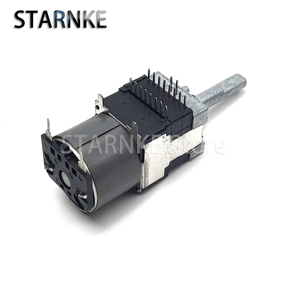 1PCS RK168 Type 4 Channel B10K*2 + B50K*2 Power Amplifier Audio Remote Control Motor Volume Potentiometer Shaft Length 30mm
