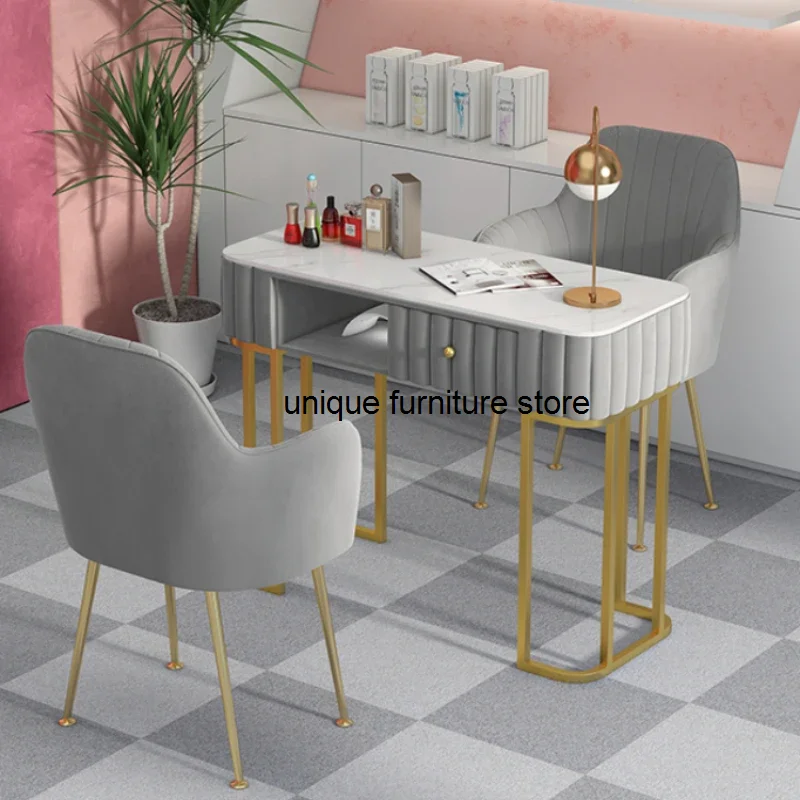 

Professional Makeup Manicure Table Beauty Designer Dressing Manicure Table Nail Desk Simple Mesa Manicura Salon Furniture BL50MT