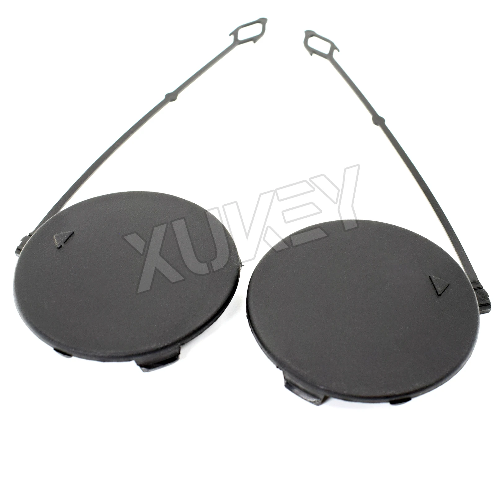 BMW X5 E70 3.0si 4.8i 3.0d 2007-2010 Front Tow Hook Eye Cover Left Right Bumper Towing Cap front bumper cover car rear bumper hook cover