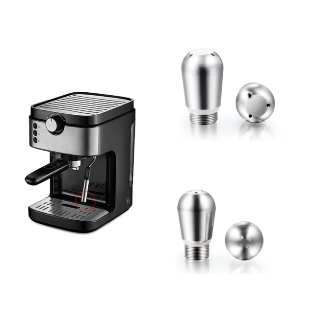 Stainless Steel Coffee Machine Accessories Coffee Machine Steam Pipe Nozzle  One Hole Steam Nozzle Silver Coffee Tools