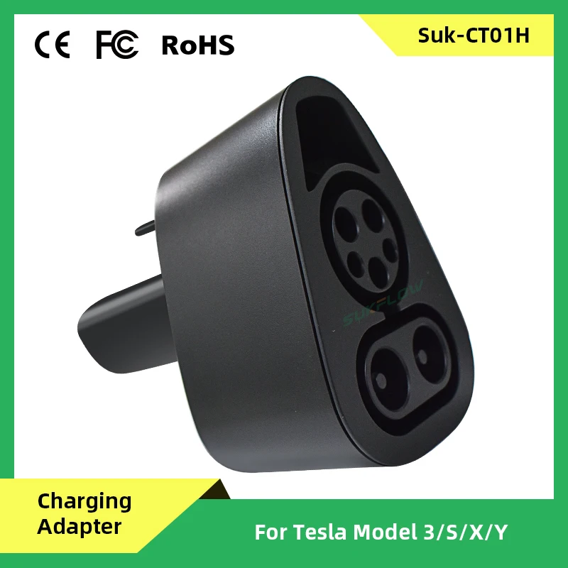

Suk-CT01H CCS1 To Tesla Charger Adapter 250A 250KW USA Adapter EV Combo CCS 1 Plug Charging For Tesla Model 3