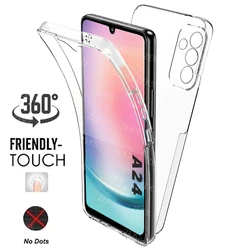 360° Double-Sided Hybrid Silicone Hard Phone Case for A33 5G