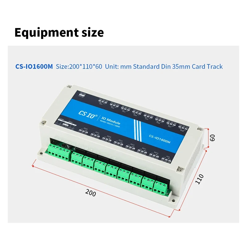 출력 직렬 포트 Modbus 프로토콜 RS485/232, 산업용 등급을 갖춘 16채널 릴레이 컨트롤러