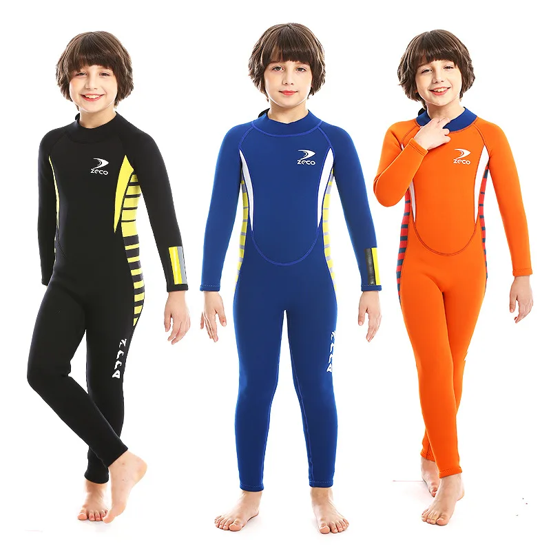 Wetsuits Kids 3mm/2.5mm, Neoprene Wet Suits in Cold Water Full Body Dive Suit for Diving Snorkeling Surfing Swimming Canoeing