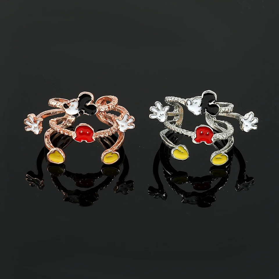 ミッキーのリング ディズニー ダイヤ リング ミッキー 0.248ct D SI1 3HC - メルカリ