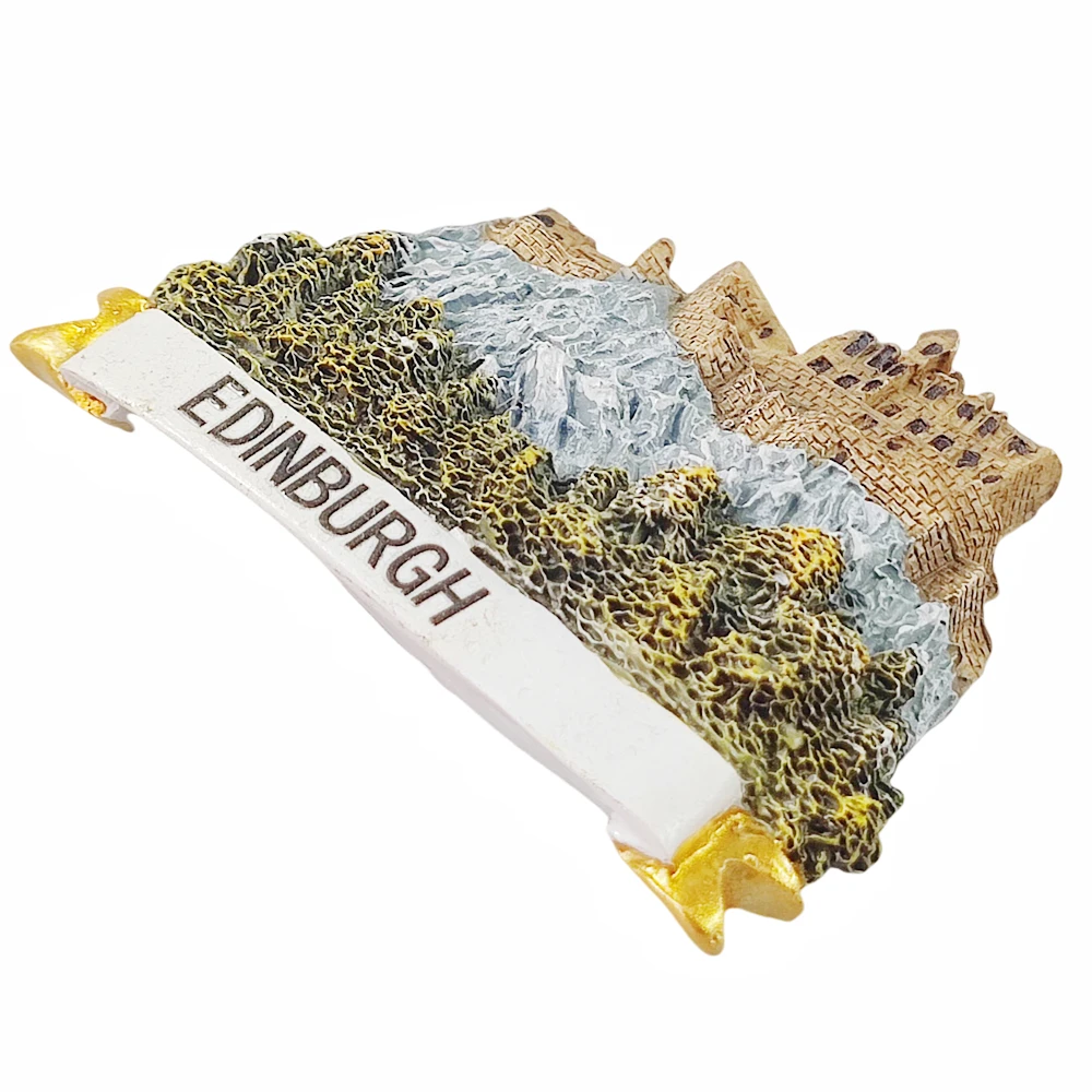 Magnetic fridge magnets magnetic sticker magnetic fridge stickers 3D Edinburgh Scotland Fridge Magnet Souvenir Gift Resin Refrigerator Magnetic Sticker Collection Home Decoration