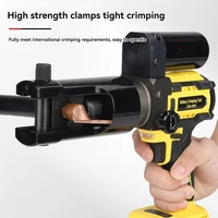 Cm300 Small Portable Electric Hydraulic Crimping Pliers Lithium Battery Copper Aluminum Terminal Charging Crimping Electricians 2