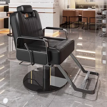 Poltrona da barbiere moderna per salone Beauty Styling ergonomico Sedia da salone semplice Attrezzatura comoda Sillon De Barbero Mobili da salone
