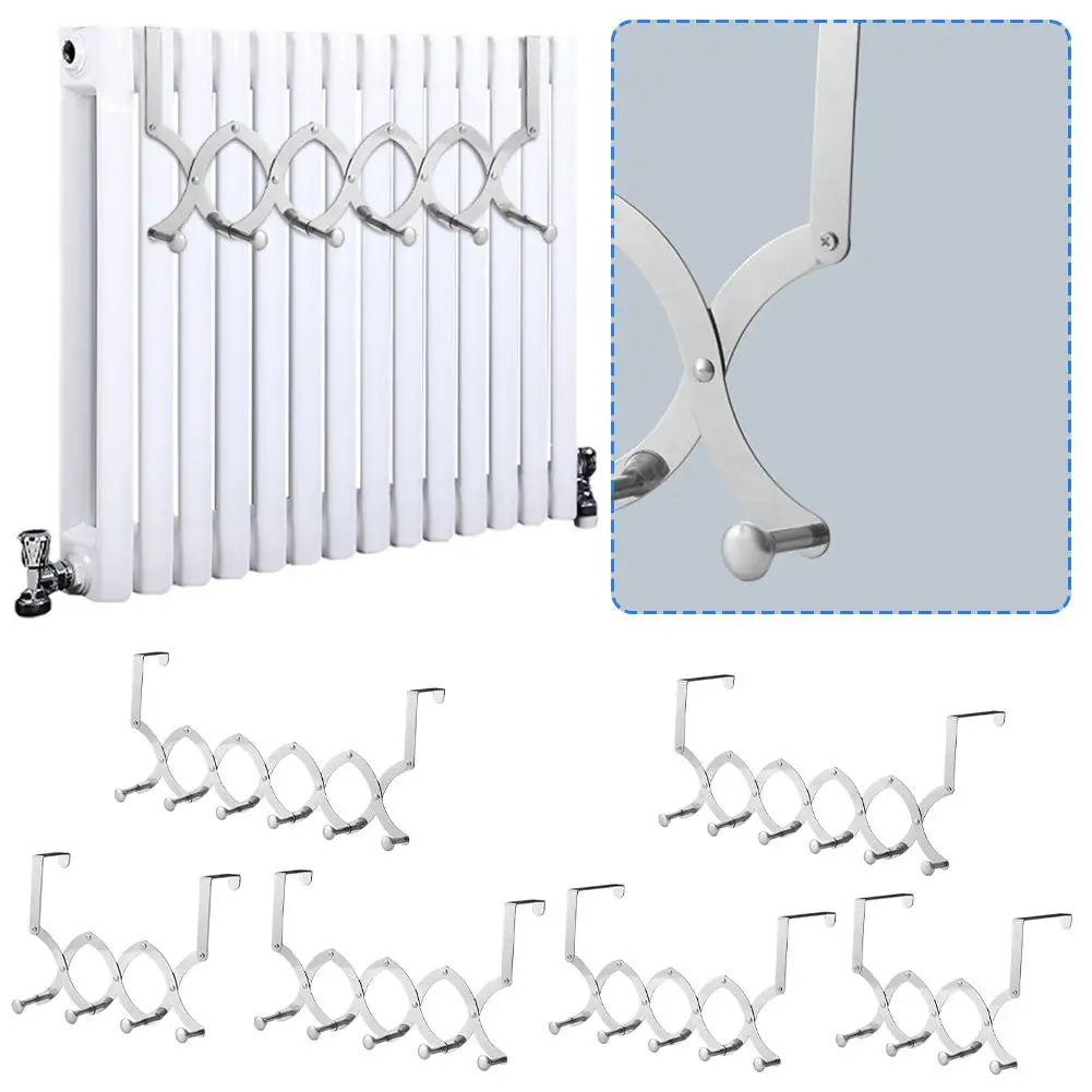

Выдвижные крючки на дверь для одежды, пальто, шляпы, полотенец, домашняя вешалка, кухонные аксессуары для ванной комнаты, металлический держатель-органайзер J5i6