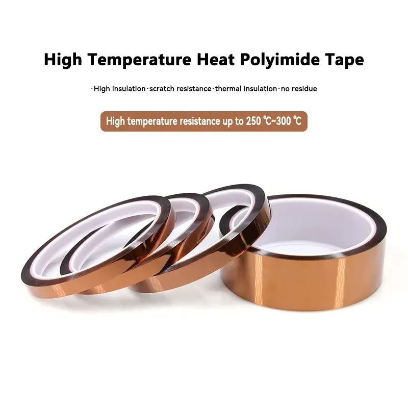 High Temperature Heat BGA Tape Thermal Insulation Tape Polyimide Adhesive Insulating Adhesive Tape 3D Printing Board Protection - Image 2