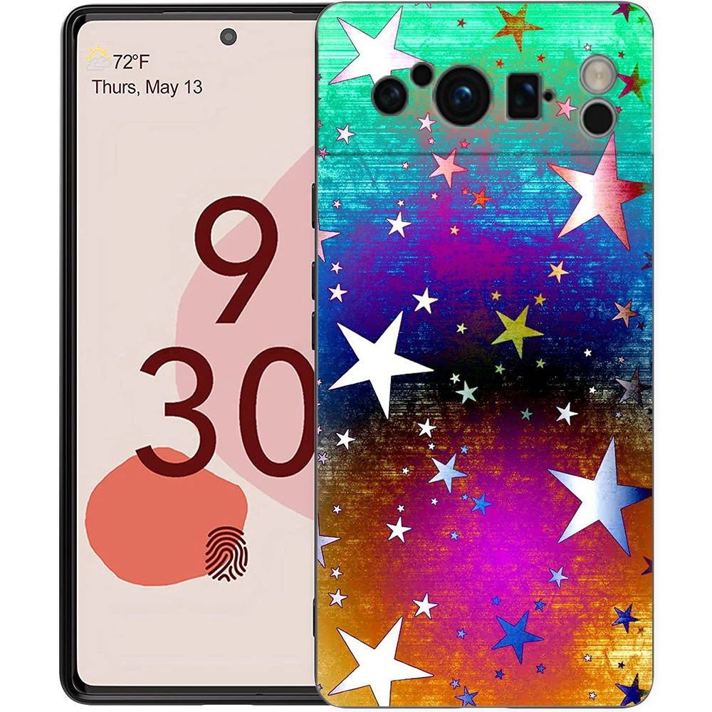 Colorful Stars Soft Phone Case Cover