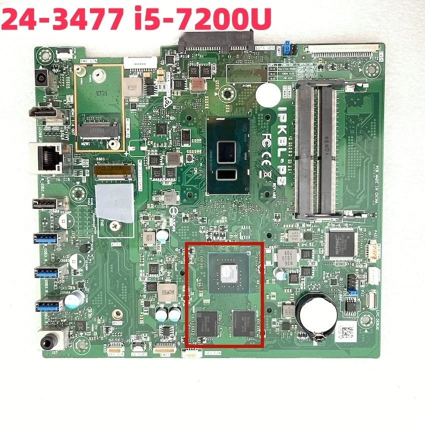 For DELL Inspiron 24-3477 3477 i5-7200U AIO Series Motherboard IPKBL-PS Mainboard 100%Work 1 S8dfc66a57a7a4fbb9337758e5e11ca07J