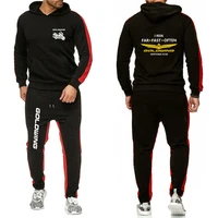 2024 Men Goldwing GL1800 Motocycles Tracksuit Hoodie Sweatshirt and Sweatpant 2-piece Set Running Spring Jogging Sportswear Suit 1