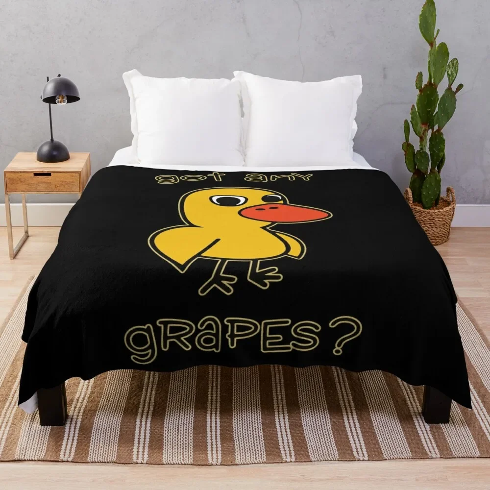 

Got Any Grapes Throw Blanket Soft Big manga Bed Blankets