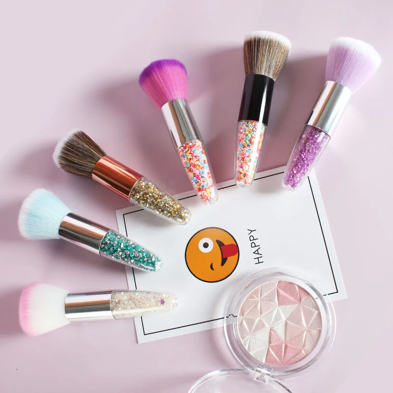 

Glitter MakeUp Brushes Nail Art Brush Remove Nail Dust Brushes Acrylic UV Gel Polish Powder Cleaning Beauty Manicure Accessories