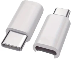 USB - C to Lightning Adapter Duo Pack: Fast Charging & Data Sync Converter (2Pcs)