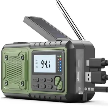 Emergency Solar Hand Crank Radio 1