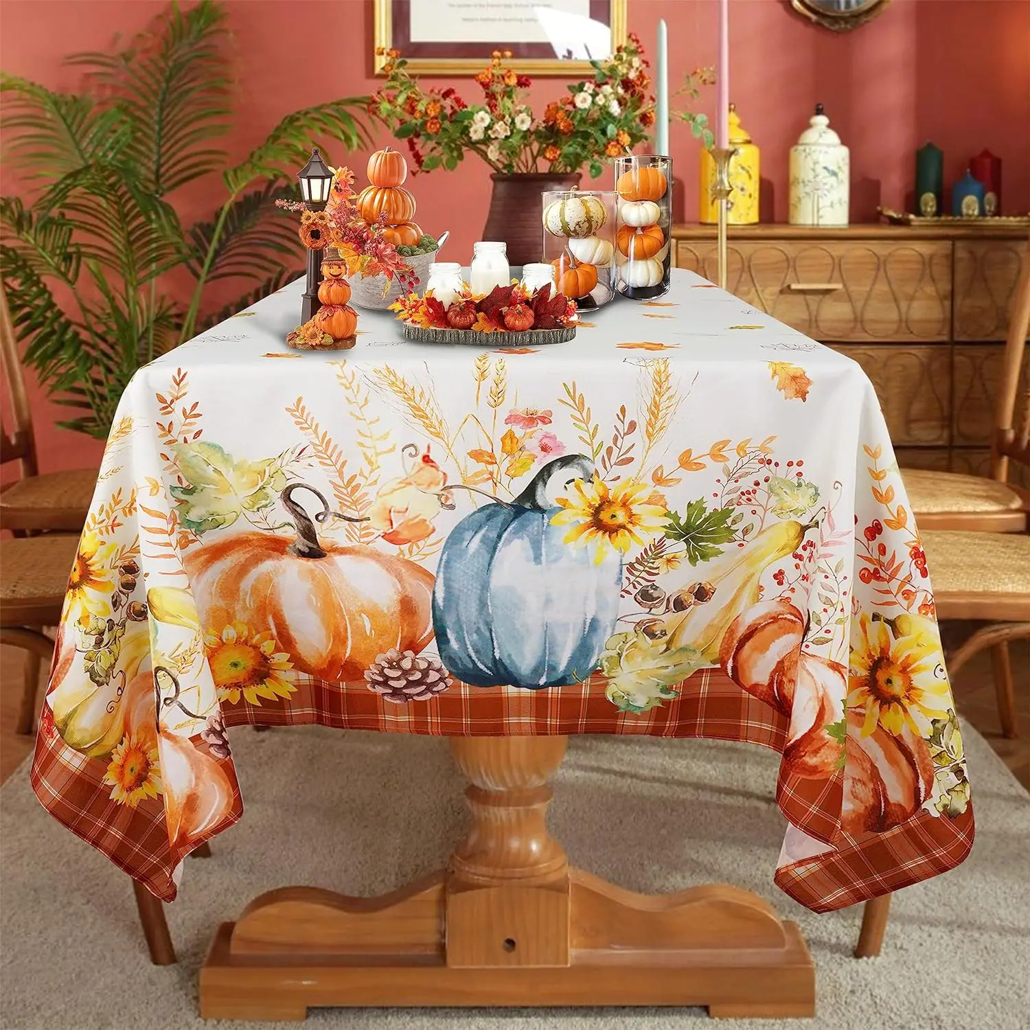 Artoid Mode Boho Vintage Geometrie Marokkanische Bunt Tischdecke, Tischwäsche Küche Tisch