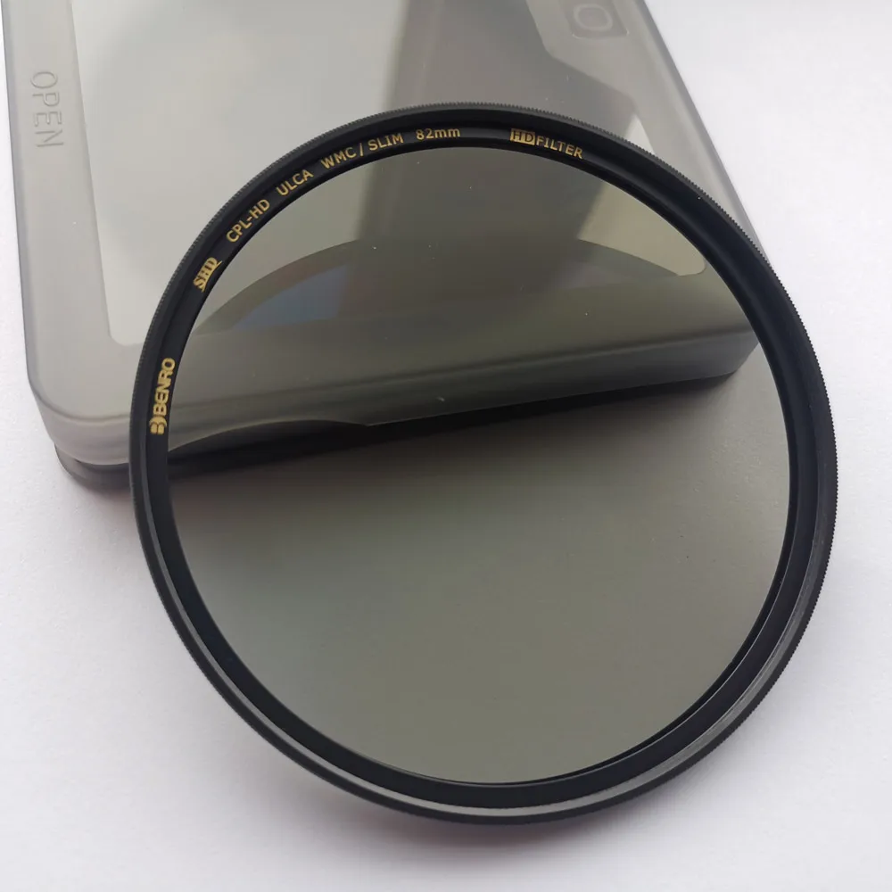 Benro 49mm 52mm 58mm 62mm 67mm 72mm 77mm 82mm  Filter SHD CPL SLIM Filters Waterproof Circular Polarizer Filter 2