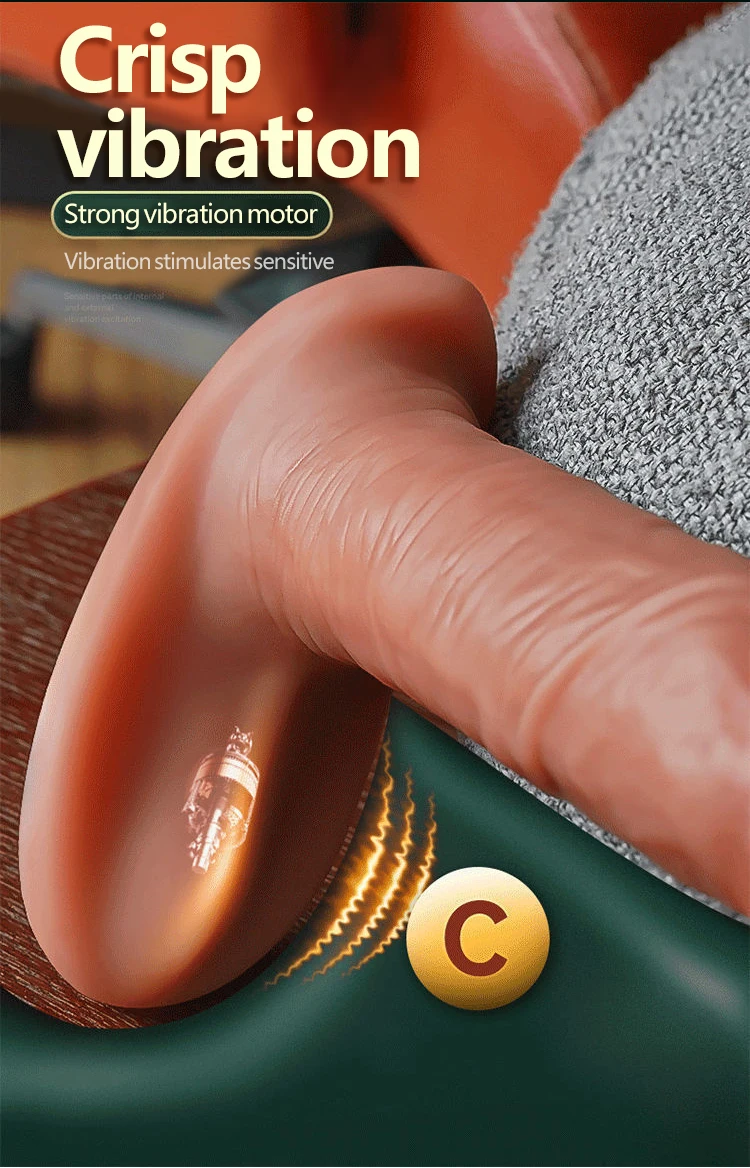 Vibrator Dildos Thrusting Jumping eggs Dildo Realistic Vibrating Dildo G-spot Anal Stimulation Vibrating Sex Toys for Women