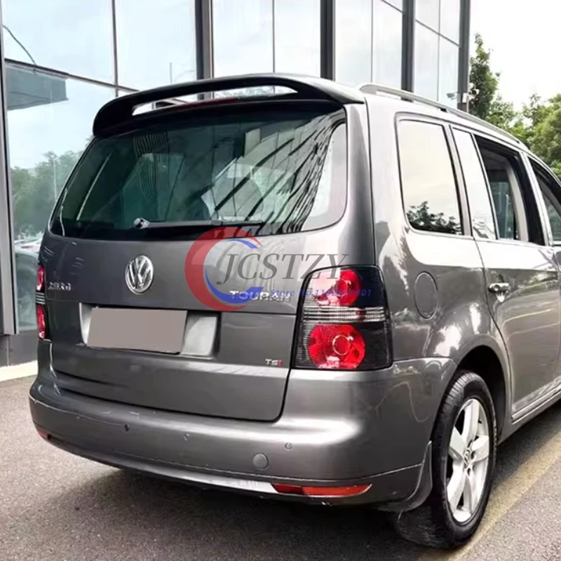 Touran Rear For VW Touran Spoiler High Quality ABS Material Car Rear Wing Primer ...